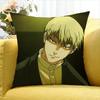 Zenin Naoya   Various Sizes Square Pillow Case For Car Home Bedchamber Decor