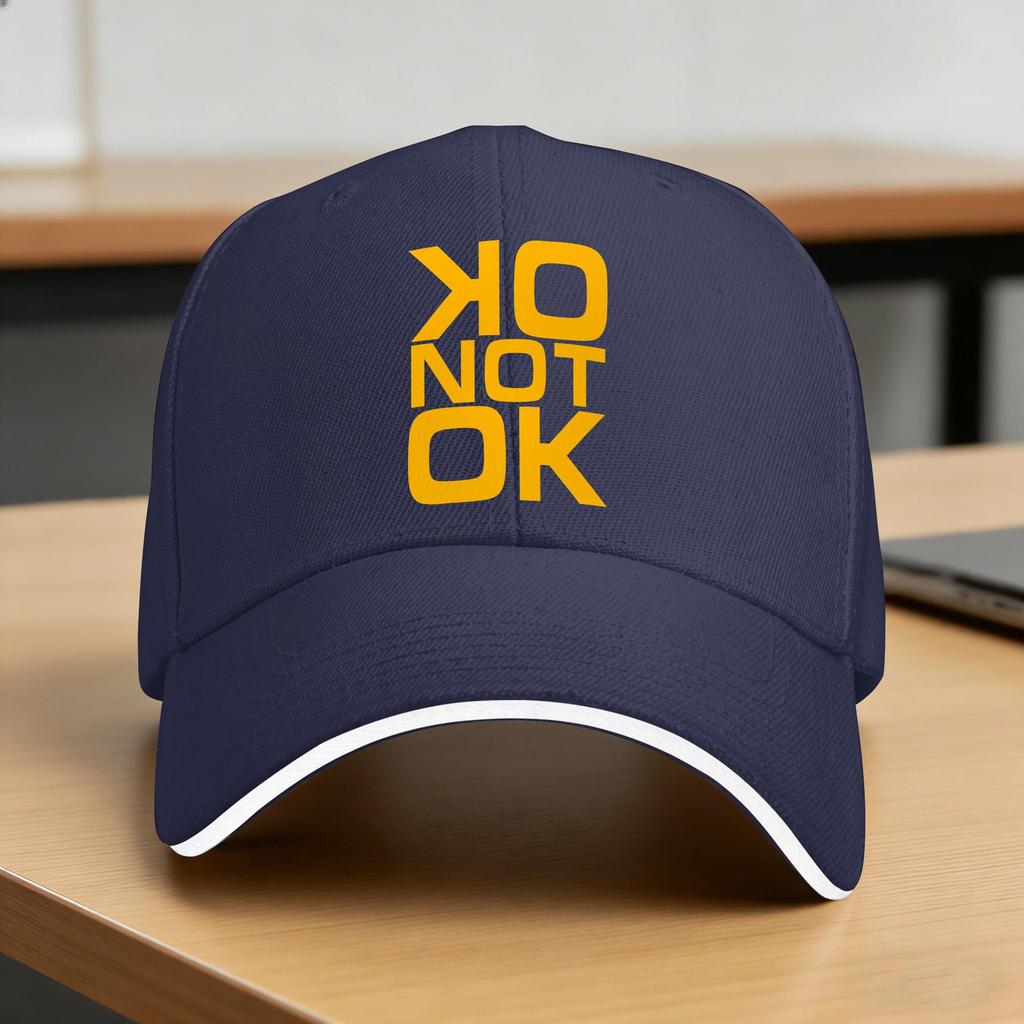 Radiohead Band OK Baseballkappe Fitted Retro Hip Hop Hüte Sommer FeUnisex Unisex Jagd Camping Baseballkappen