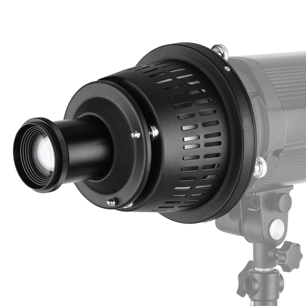 Bowens Mount Optical Snoot Conical Focalize Kondenzátor Art Speciální efekty Tvarovaný paprsek světla