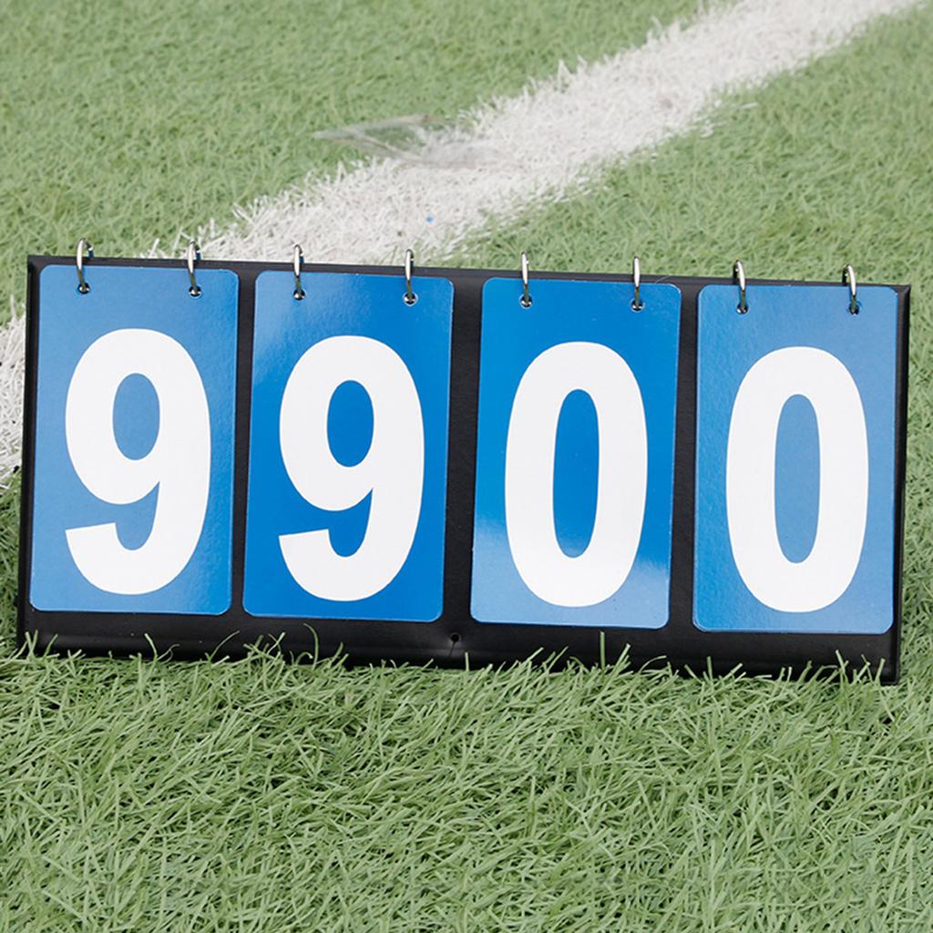 Tabletop Scoreboard Flippers Sports Competition Score Board MultiSport Score Flip Scoreboard Score Keepers Easily Use