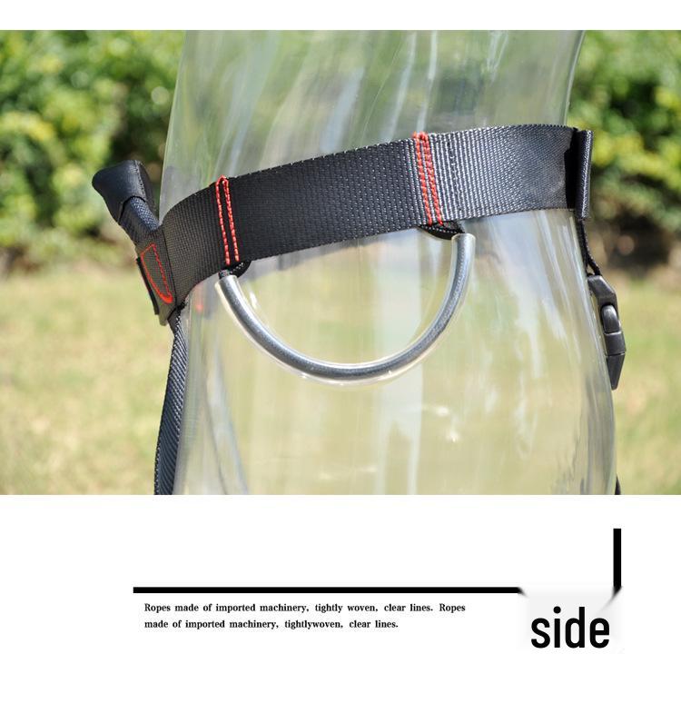 Outdoor Rock Climbing & Fire Rescue Half-Body Sit Harness