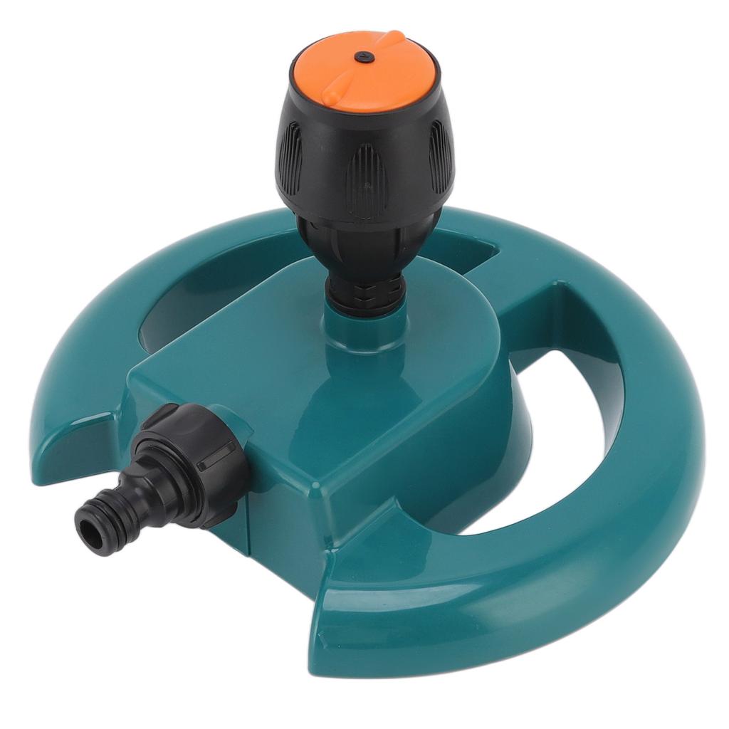 Gartensprenger Automatische Rotation 360 Grad Langlebige ABS Runde Basis Weit Verbreiteter Rasensprenger