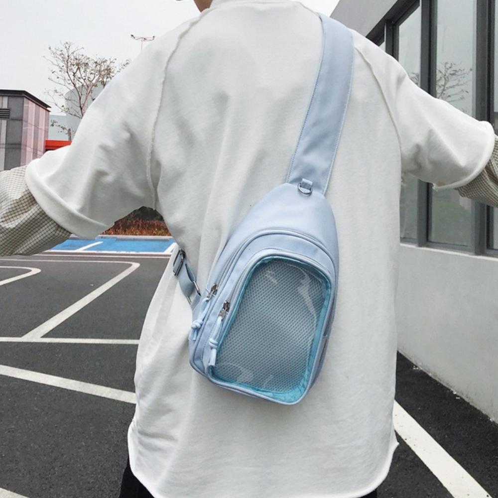 Kawaii Japanese Itabag Girls Soft Nylon Backpack Crossbody Bags 10CM Doll Women With Display Plate Cross Body Sling Pouch