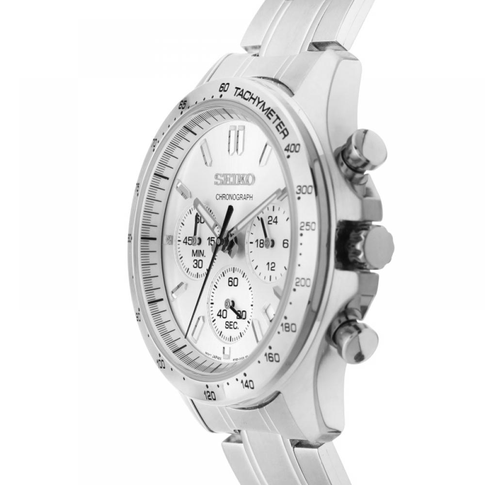 Seiko Sbtr009 Spirit Chronograf Tachymetr Pánské Kovové Hodinky