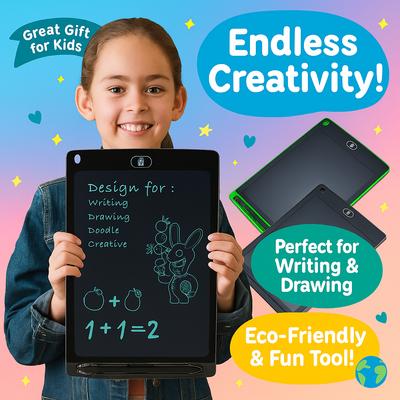 LCD Handwriting Board 8.5 Inch Children's Electronic Drawing Board Hand-painted Panel LCD LCD Handwriting Board Blackboard