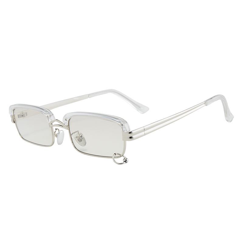 Retro Personalized Women'S Sunglasses Uv Protection Trend Glasses Fashion Eyebrow Sunglasses Men