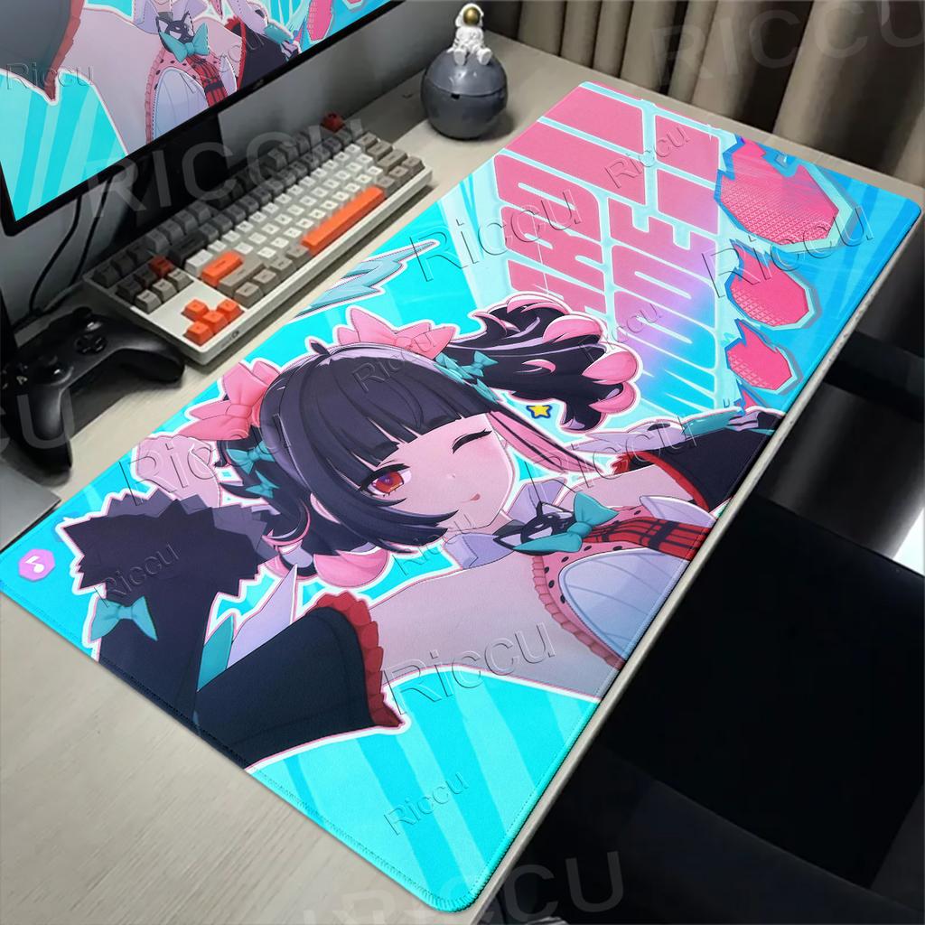 Mouse Pads ZZZ Zenless Zone Zero Nangong Yu Kawaii Anime Girl Angels of Delusion PC Mechanical Keyboard Mat Anti-slip Rubber Pad
