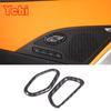 For Chevrolet Corvette C7 2014-2019 ABS Carbon Fiber Interior Kit Dashboard Console Gear Shift Panel Decoration Cover Stickers