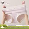 Urban Beauty Women's 4-Pack High-Waist Tummy Control Briefs