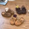 Retro-style Girls' Shoes, Small Leather Shoes with Soft Soles