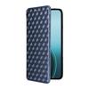 For Oppo Reno14 Pro 5G (Global) Case Wallet Rhombus Imprinted Leather Phone Cover