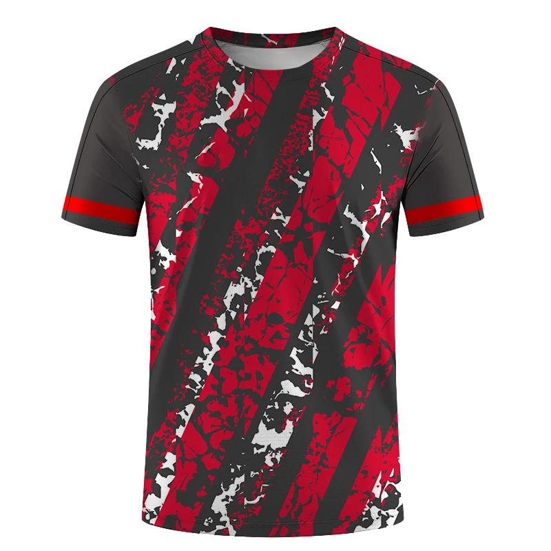 Outdoor Fitness Gym Tops Herren Kurzarm T-Shirt Freizeit Rundhals Damen T-Shirts Sommer Schnelltrocknend Herren Kleidung Streetwear