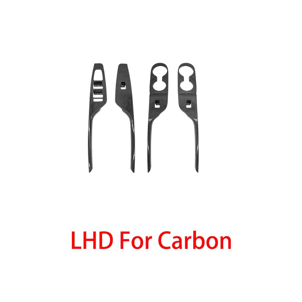 

LHD/RHD For Hyundai Palisade 2020-2026 Car Tuning Carbon Fiber Window Button Cover Trim Automobile Interior Accessories