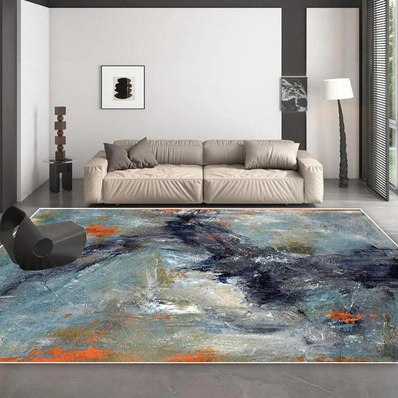 

Ink Wash Abstract Carpet Nordic Living Room Rug 160x230 Washable Plush Sofa Bedside Foot Mat Home Decor 60*90cm