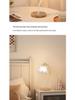 Nordic Cream Bedside Desk Lamp - Girlish Heart Style Lighting for Bedroom Atmosphere