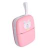 Mini Printer Pink Multipurpose Portable Mini HD WiFi Mobile Phone Photo Title Note Error Question