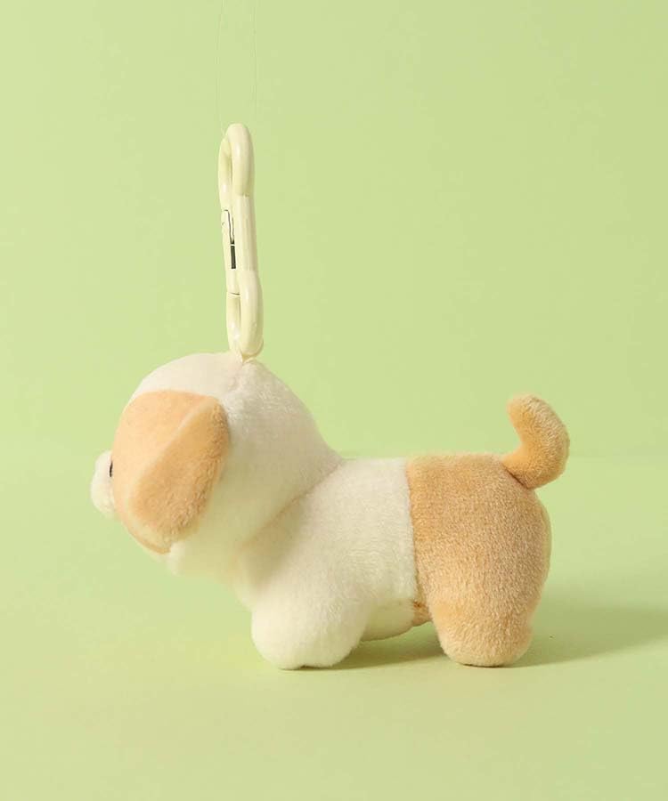 Accent Fluffy Friends Plush Mascot Dog, Maltese, Shih Tzu, Pug, Key Charm, Bag Charm (Shih Tzu)