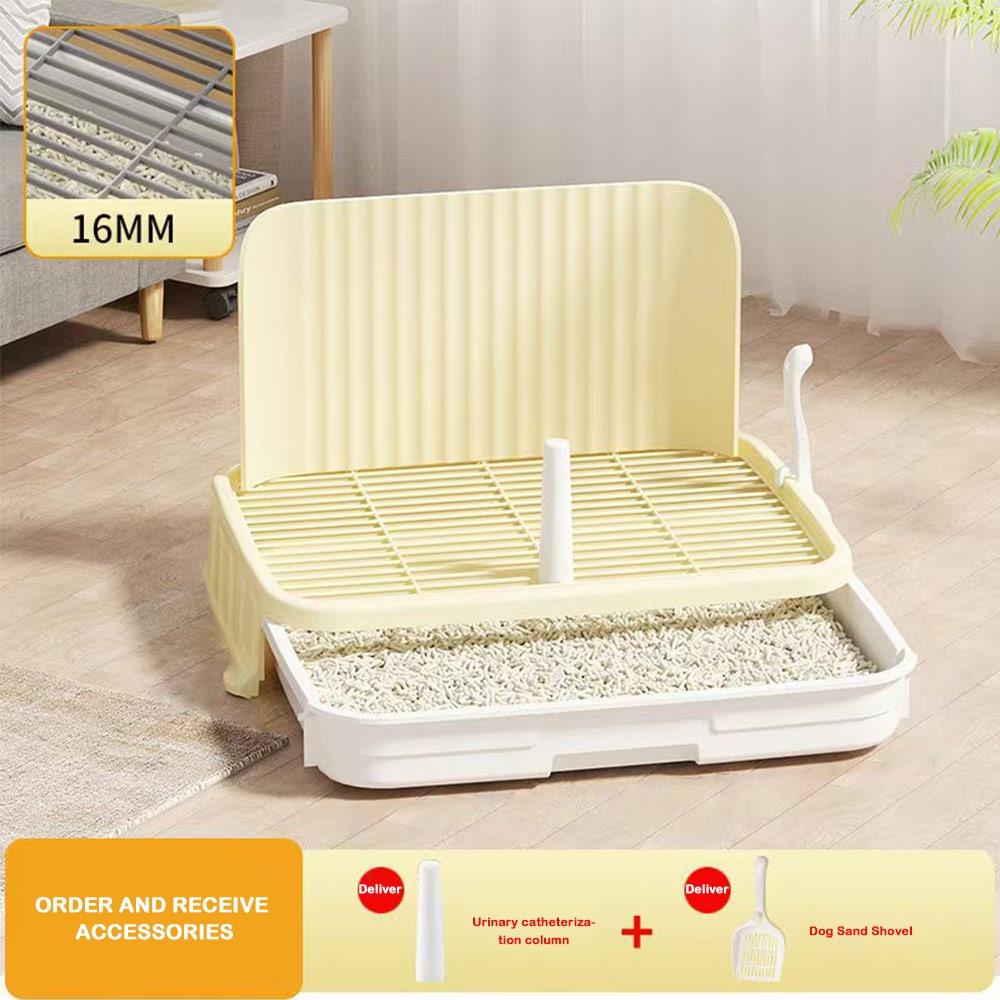 Anti-stepping on Shit Dog Urine Pot Double Layer Dog Potty High Quality Dog Toilet  Home