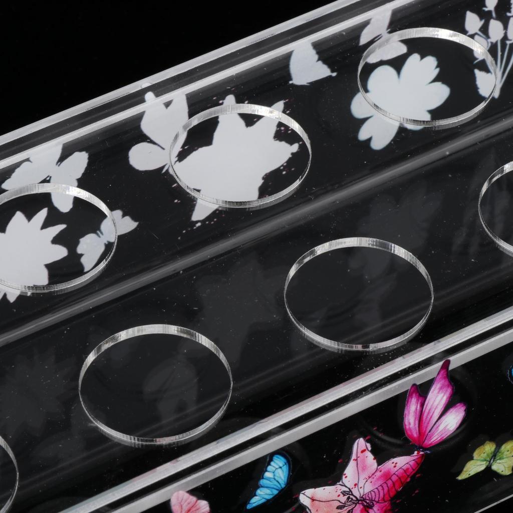 Flower Vase Plant Holder Acrylic Container Props Pot Art for