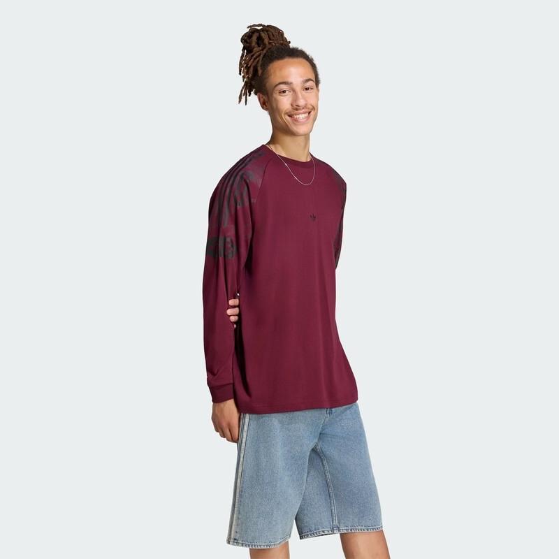 adidas Men's 2026 A6 Long Sleeve Logo T-Shirt