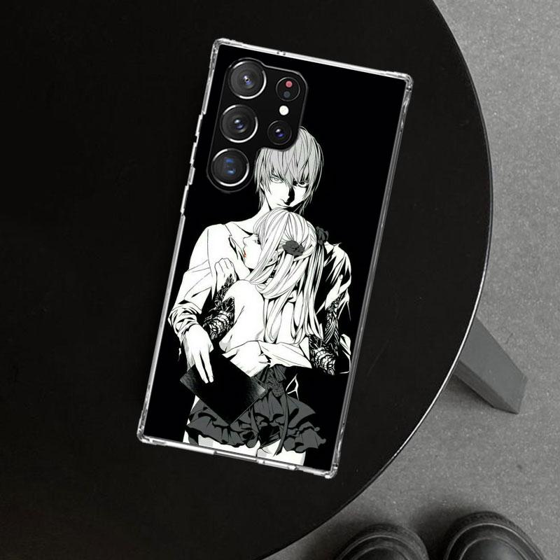 N-Note D-Death Anime Ryuk Phone Case Cover for Samsung Galaxy S26 S25 Edge S24 S23 Ultra S22 Plus S21 FE S20 + Art Customized Fu