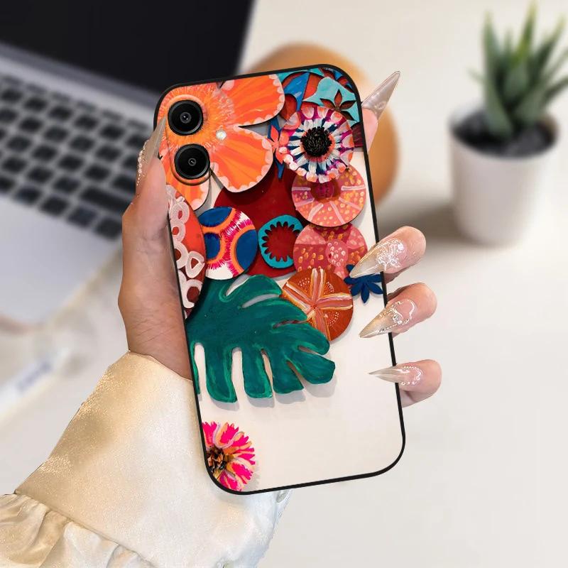Modische Cartoon Hülle Für Samsung A06 Hülle A16 4G 5G Weiche Silikon TPU Handyhülle Für Samsung Galaxy A05 A05S Schutzhüllen