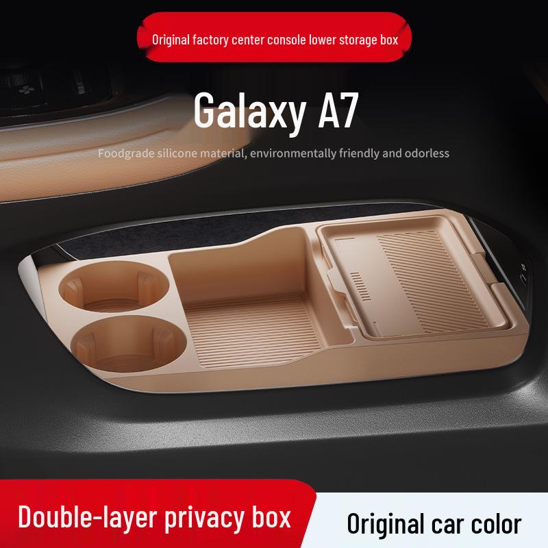 Galaxy A7 Car Center Console Lower Storage Box Modification Kit