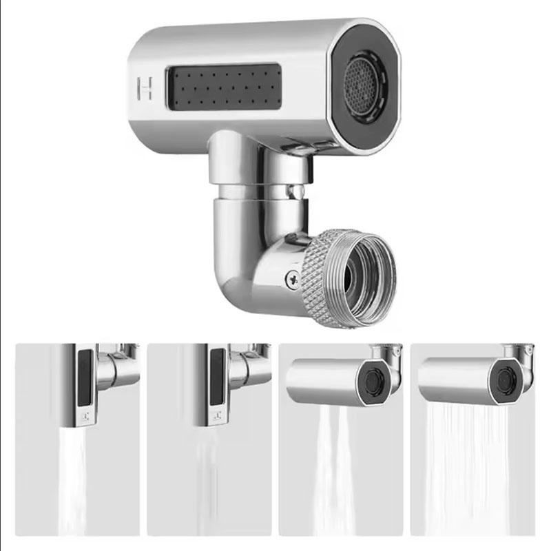 Universal Kitchen Faucet Aerator Splash Filter Vegetable Washing Shower Faucet Dishwashing Spout Waterfall Aerator