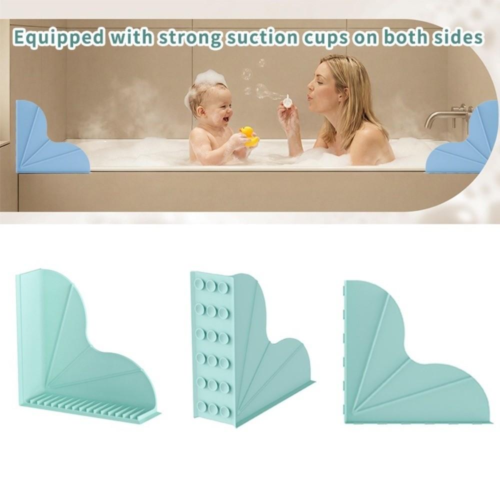 Suction Cup Shower Waterproof Barrier Washbasin Water Baffle Bathroom Bathtub Washbasin