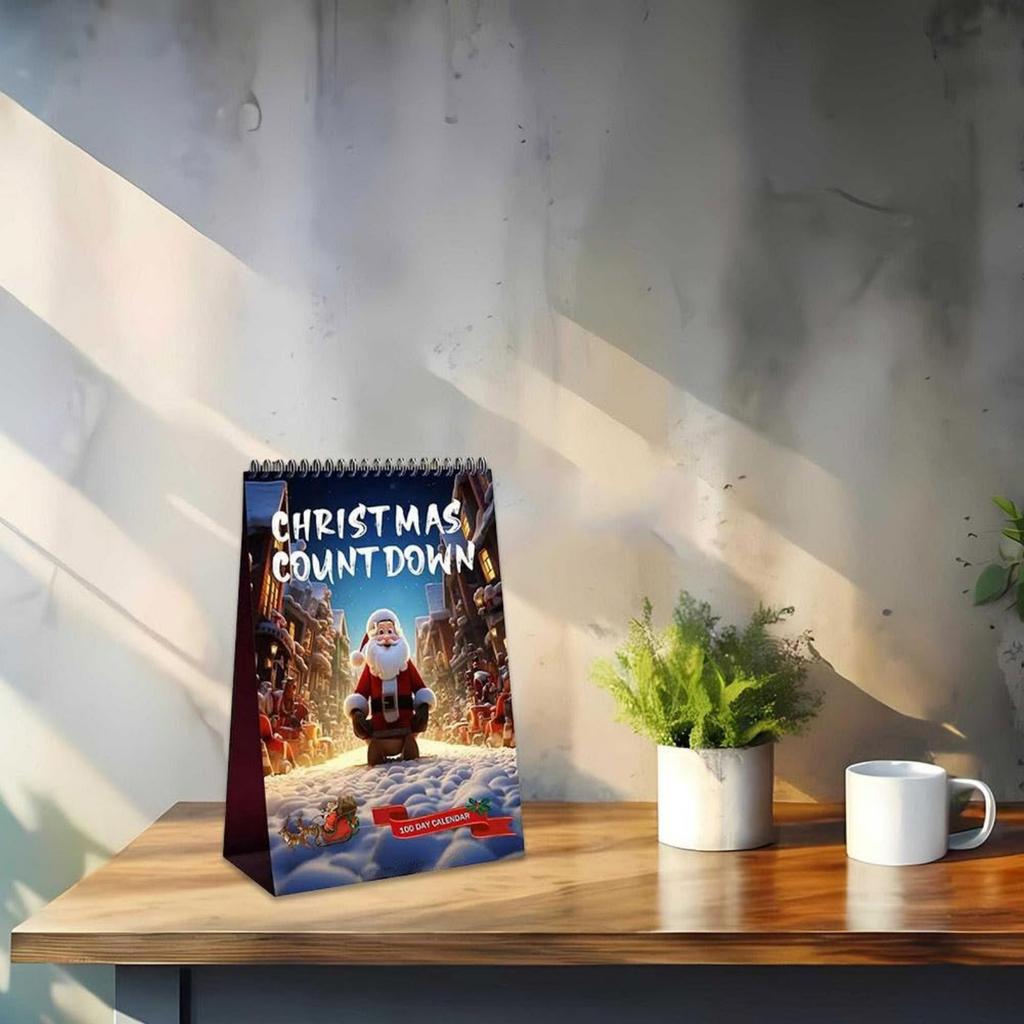 Christmas Countdown Calendar, 100 Days To Christmas, Pattern Calendar