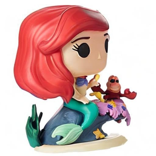 POP Disney Ultimate Princess The Little Mermaid Ariel Funko Vinyl Figure (Includes Compatible Box Protector Case)