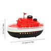 5V USB Ship Model LED Night Light Aroma Diffuser Smoke Aromatherapy Spray Cruise Ship Humidifier Ferry 7-Colors Decoration Light