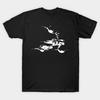 Asian Size Men Print T-shirt Liberator No-Cut Heat Transfer Print Cotton Tshirt
