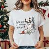 Women's Shirt It’s The Most Wonderful Time of The Year T Shirts Gingerbread Christmas Tee Festive Holiday Shirt Cookie Lover Top