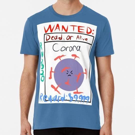 Wanted Covid Big Reward Size S to 5XL Made in the USA T-Shirt S