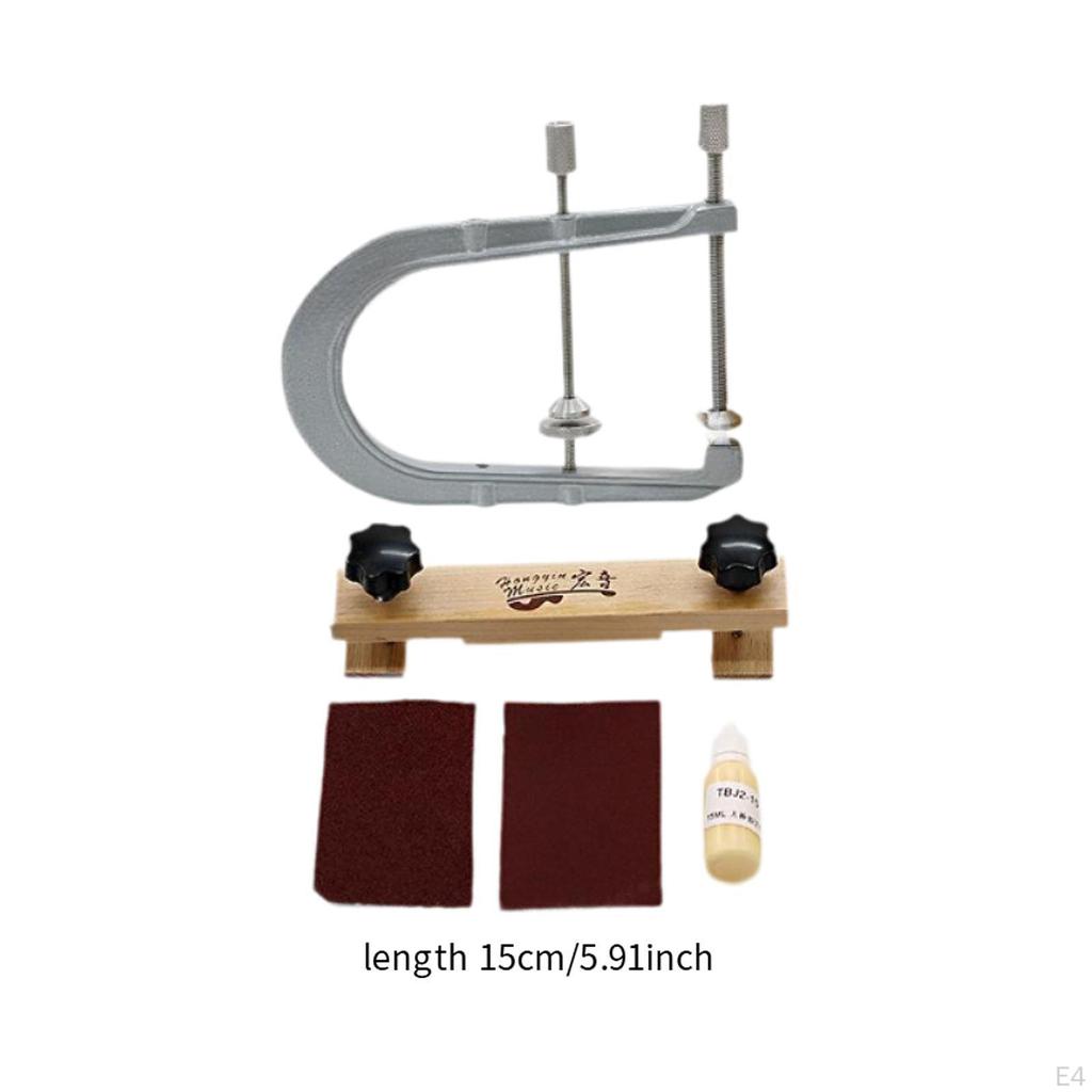 5 Pieces Guitar Bridge Clamp Clip Tools DIY Making Luthier Clipping Tool