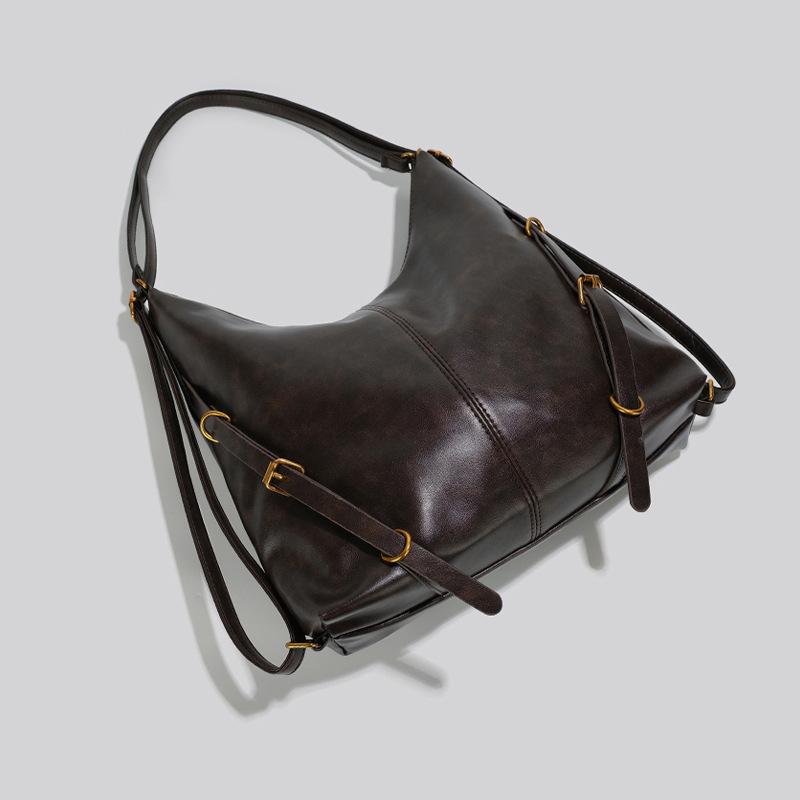 Tote Bag New Autumn and Winter Fashion Women's Bag Multi-functional Backpack Three-purpose Retro Crossbody Bag