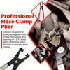 Solid Metal Material Bendable Hose Clamp Tool Pipe Clamp Tool  Home DIY Vehicle Maintenance