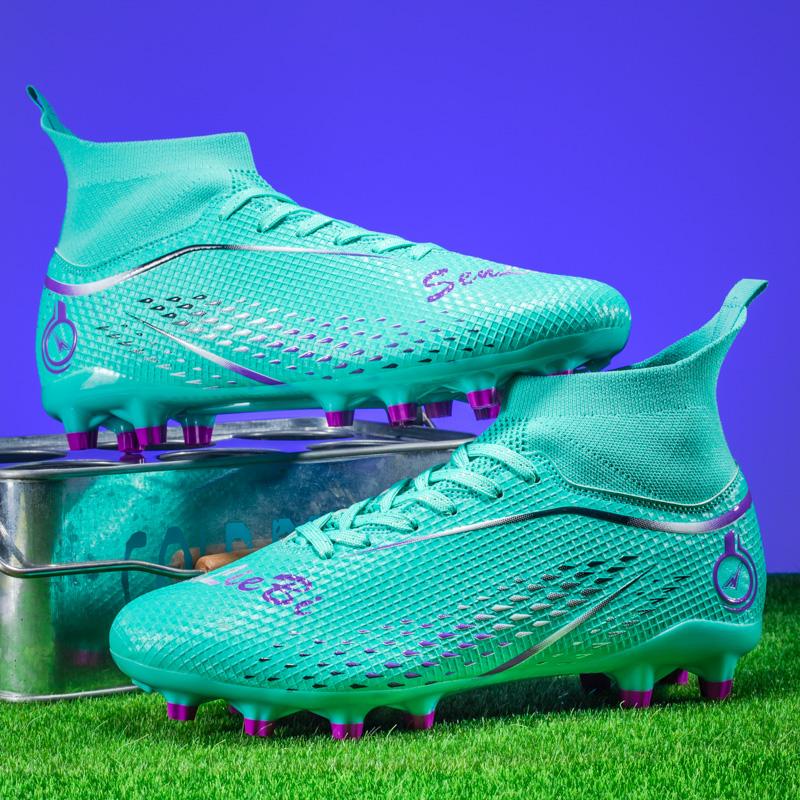 Unisex shoes Football Shoes Outdoor Long Nail Sports Football Boots Large Size Youth Sports Kids Football Boots