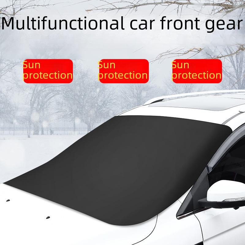 Winter Car Snow Shield - Front Windshield Cover for Snow and Frost Protection.