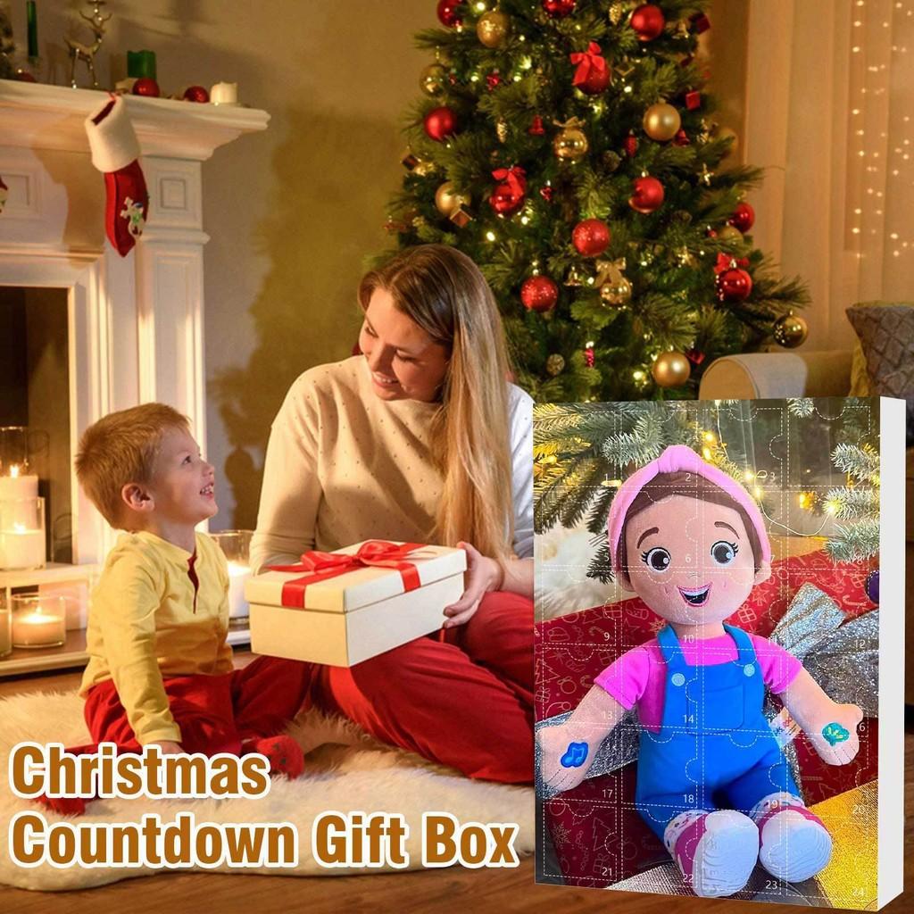 Advent Calendar Christmas Msrachel Blind Box 24 Day Countdown Kids Acrylic Gift