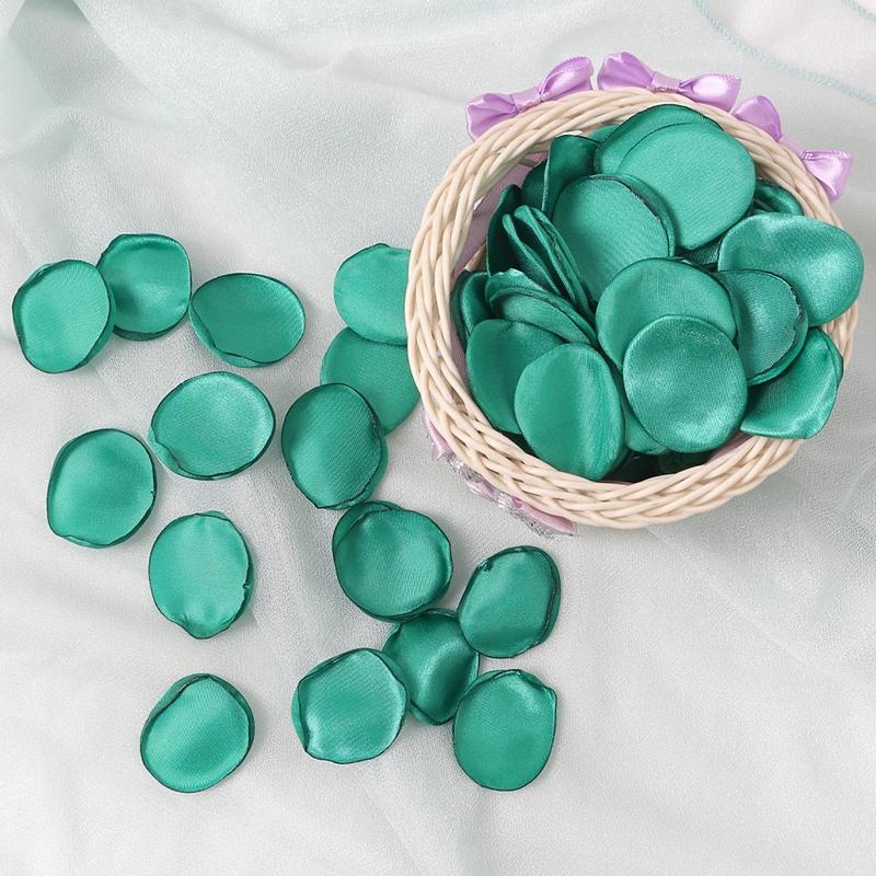 50/100/200Pcs Rose Artificial Flowers Petal for Home Room Decor Festival Wedding Decoration Scene Layout Gift Ornament Accessory