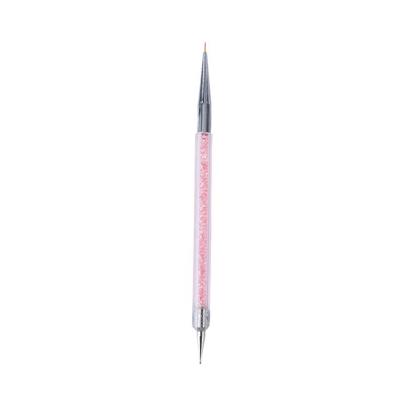 Dual-ended Nail Art Dotting & Line Drawing Pen – Versatile Tool for Dotting, Flower, and Line Art.
