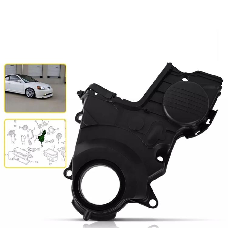 11811-PLC-000 Car Interior Belt Lower Cover Timing Belt Lower Cover Automotive Maintenance Parts for 2001-2005