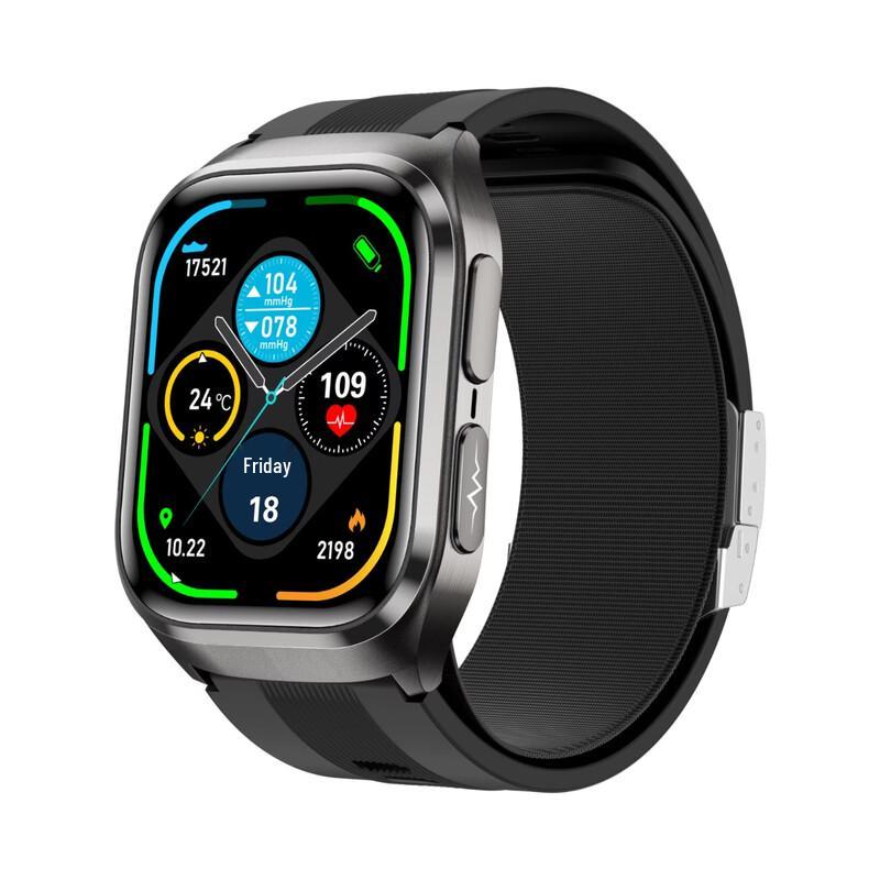 SMEBERT S17 Smartwatch with Air Pump Blood Pressure & ECG (CN version)