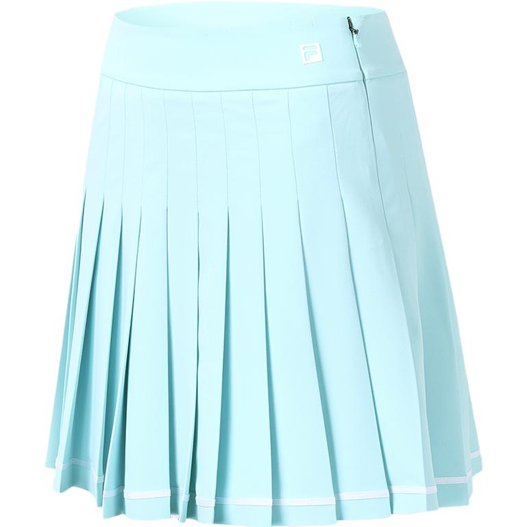 

Fila Логотип бренда серии Golf Мода для гольфа Плиссированная тканая А-силуэта Повседневная юбка Женские юбки Светло-голубой A11W325310F-LB M