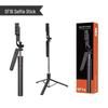 Bluetooth Selfie Stick & Tripod Holder: Floor-Standing 3-in-1 Mobile Phone Stand