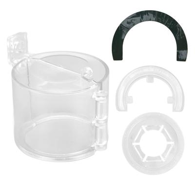 Push Button Switch Guard Case Transparent Emergency Stop Switch Protective Cover 22mm 0.87in for Industry