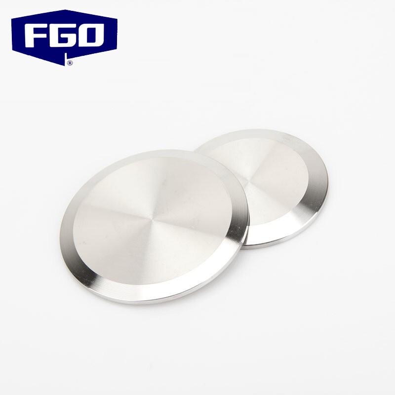 FGO 316L Stainless Steel Quick-Clamp Blind Plate