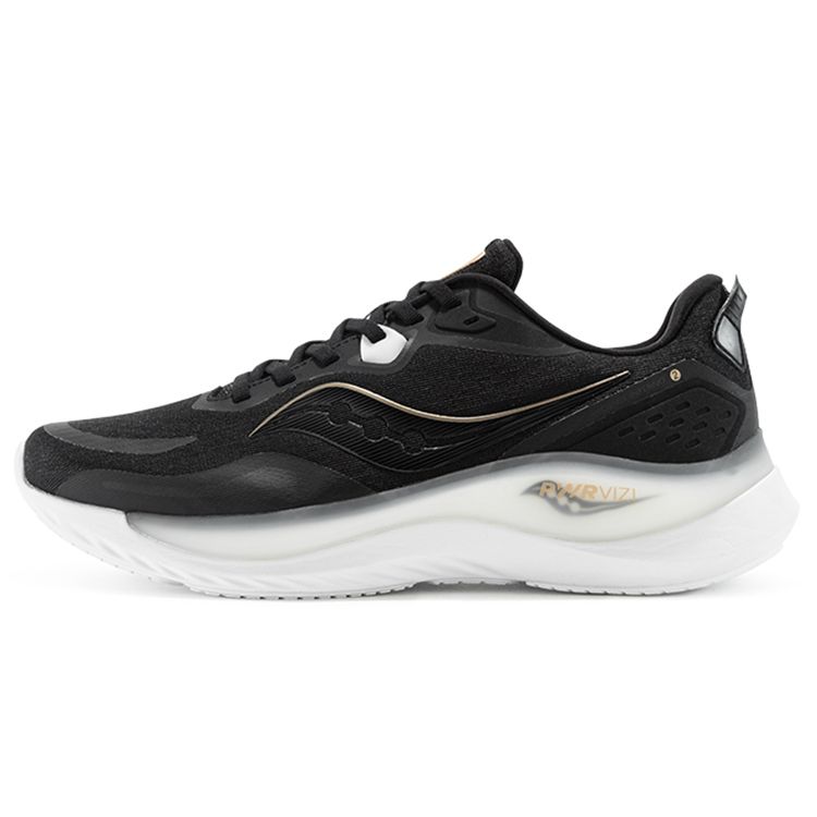 SAUCONY Phoenix Inferno 2 Lightweight Comfortable Shock Absorbing Non-Slip Low-Top Running Shoes Men Sneaker Black Gold S28173-4